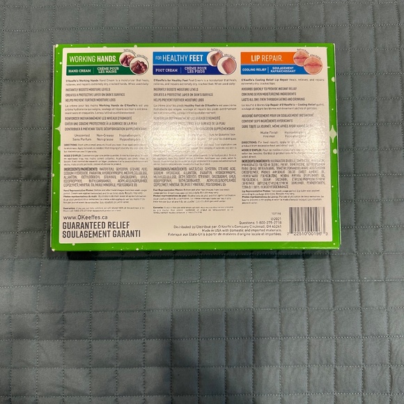 O'KEEFFE'S SKIN CARE GIFT BOX - Picture 2 of 2